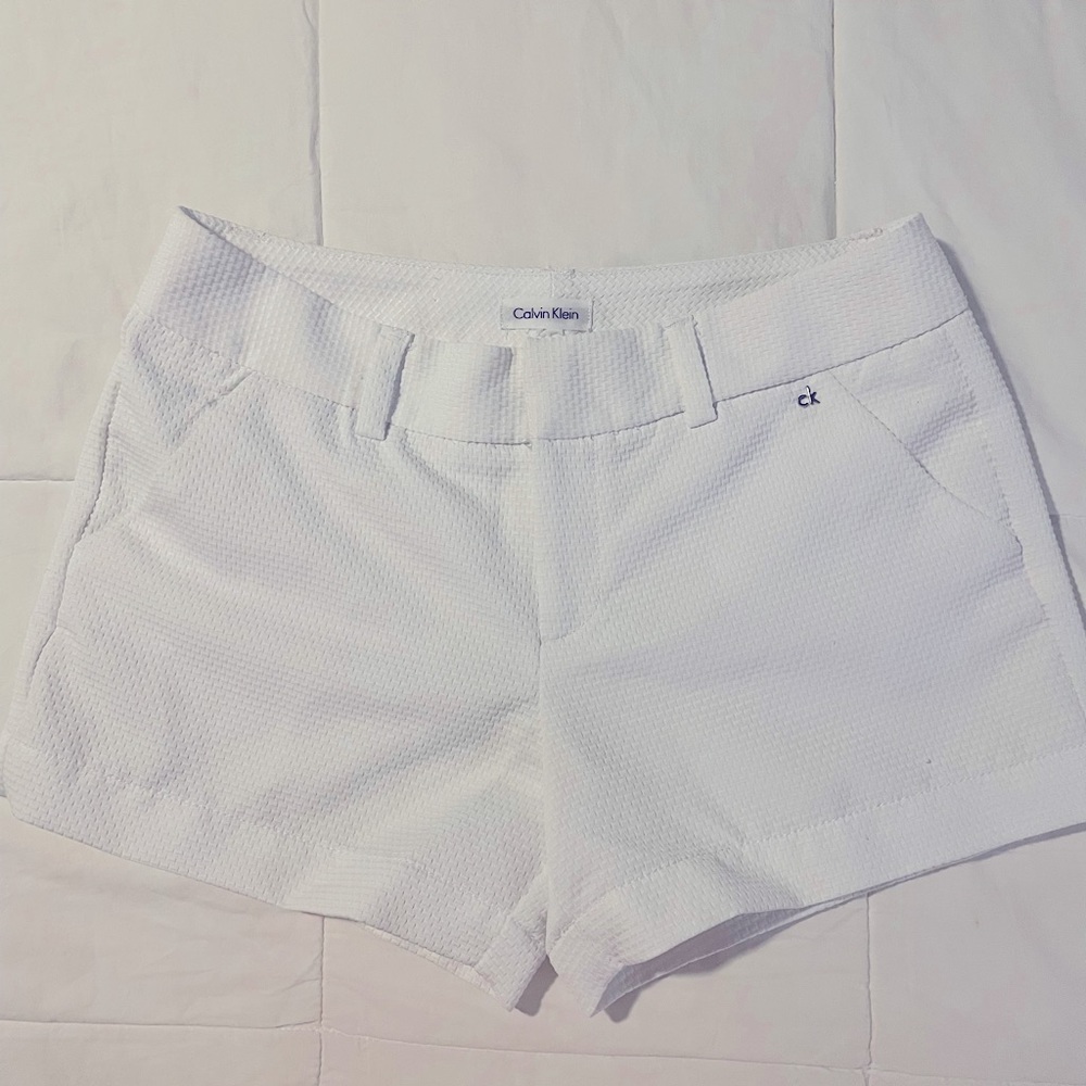 Calvin Klein Brand New/ Never worn White Dress Short